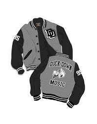 Black And White Varsity Jacket Store Duckdown Com Letterman Jacket Running Man Logo Gray Jacket