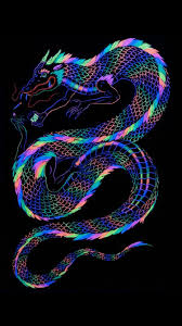 Black And Blue Dragon Wallpaper Pin By J On Wildfire Neon Painting Beautiful Dark Art Dragon Wallpaper Iphone