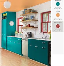 Pin By Nellie Schmalz On Rooms Pinterest Teal Kitchen Teal Kitchen Cabinets Teal Cabinets