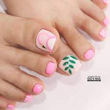 Diseños de uñas 2019 para pies, fáciles y con flores. Nails Flamingo Unas Manos Y Pies Manicura De Unas Disenos De Unas Pies