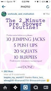 2 Min Pre Shower Workout Quick Workout Shower Routine Workout