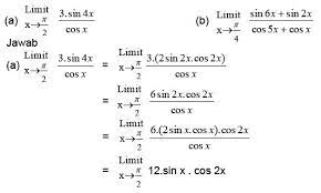 Di sini tersedia video pembahasan materi untuk pelajaran matematika wajib sma kelas xii untuk kurikulum 2013 revisi. Limit Fungsi Trigonometri Materi Lengkap Matematika