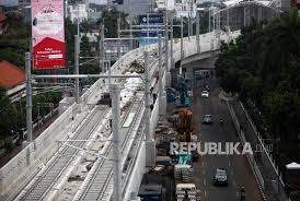 Pengerjaan Konstruksi Mrt Jakarta Capai 94 19 Persen Republika Online