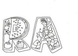 Letras Verano Para Colorear