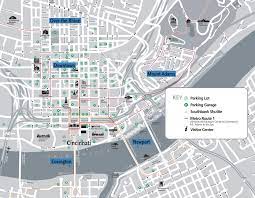 Map Of Downtown Cincinnati Downtown Cincinnati Map | Cincinnati Citywide