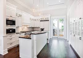 Paired beautifully with any number of modern designs the elegant and polished finish of this contemporary tile will modern black glass metal backsplash tile for modern design kitchens browse photos of contemporary kitchen designs. 27 Beautiful White Contemporary Kitchen Designs Designing Idea