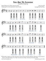 I think you'll agree with me when i say, making it fun for our students to read music is what we all wish for. You Are My Sunshine Sheet Music For Native American Flute Native American Flute Music Native American Flute Flute Sheet Music