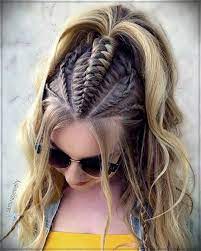 15 Great Ideas Of Hairstyles With Braids To Store The Iron Braided Hairstyles Hair Styles Braided Ponytail Hairstyles