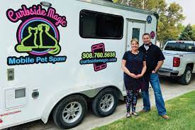 Mobile pet grooming spa peninsula offers a full range of professional grooming services, give us a try on your next pet grooming day and you too will our goal if to offer affordable pet grooming services, spa style, without sacrificing quality, we know that what makes our furry friends happy will also make. Client Story Curbside Magic Mobile Pet Spaw Nebraska Business Development Center University Of Nebraska Omaha