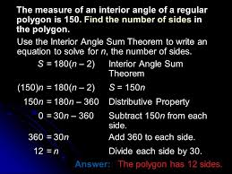 Angles that add to 180 o. 6 1 Angles Of Polygons You Named And Classified Polygons Ppt Download