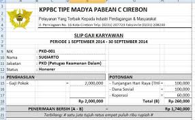 Sobat sedang sibuk mencari contoh slip gaji karyawan swasta melalui internet, akhirnya ditemukan juga lembaran slip gaji karyawan swasta tersebut meski hanya sebagai contoh slip gaji karyawan. Contoh Slip Gaji Word Guru Paud Cute766