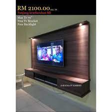 Tv, audio, foto və əyləncə. Free Install Bracket Tv Kabinet Tv Moden Konsep Malaysia Product Mesti Beli Rm2100 Shopee Malaysia