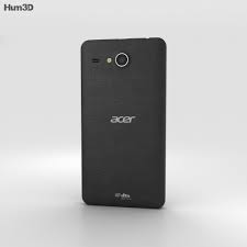 Acer Liquid Z520 Black 3D model ...