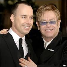Top 25 Most Extravegant Celebrity Weddings Bridal Party Tees Elton John Famous Couples Elton John Partner