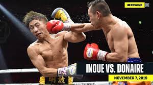 Naoya inoue (井上 尚弥, inoue naoya, born 10 april 1993) is a japanese professional boxer. Full Fight Naoya Inoue Vs Nonito Donaire Dazn Rewind Youtube