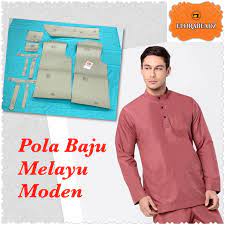 Lima jenis baju melayu mana satu pilihan anda elle zada sumber : Pola Baju Melayu Moden Shopee Malaysia