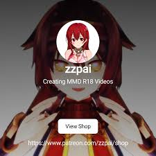 zzpai | Creating MMD R18 Videos | Patreon