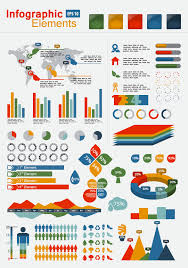 Set Of Infographics And Chart Elements Vector 01 Free Download