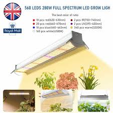 The best grow lights for plants and marijuana reviewed. 280w Led Grow Light 560led Warm Full Spectrum Hydroponics Plant Lamp Veg Flower For Sale Online Ebay