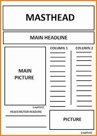 4 Layout Of A Newspaper Article Ledger Paper Intended For Newspaper Article Layout21856 Newspaper Design Layout Newspaper Format Newspaper Template Design