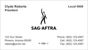 Maybe you would like to learn more about one of these? Ordering Union Printed Business Cards Sag Aftra Layouts