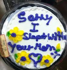 1.) let's keep making memory after memory together; The 20 Funniest Cake Messages Ever