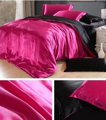 Compare prices on popular products in bedding. Silk Bedding Set Pink Black All In Design