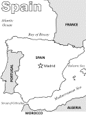 Coloring map of europe countries beautiful map the world with. Spain Coloring Pages