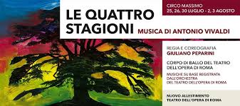 Si tratta di quattro concerti, ispirati ciascuno ad una stagione dell'anno. Le Quattro Stagioni Di Vivaldi Coreografia Giuliano Peparini Opera Roma Danza Effebi