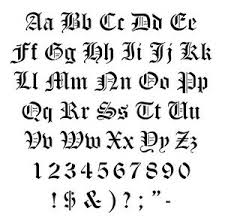 These are calligraphy alphabet letters in a old english theme. Old English Stencil Products For Sale Ebay