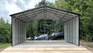 Our steel carport shelters average $4 to $10 per square foot, with custom models reaching $40 per square foot. 24x24 Carport Buy 24x24 Metal Carport At Affordable Prices
