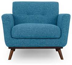 A neutral beige, brown, white , or gray accent chair blends with most color schemes, while dramatic, dark colors like black , purple, red or blue accent chairs add a regal touch and visual intrigue. Kardiel Jackie Mid Century Modern 38 Armchair Midcentury Armchairs And Accent Chairs By Kardiel Houzz