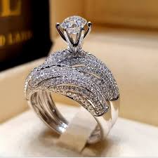 Además estos anillos, están elaboradas con plata fina de manera artesanal, es una inspiración con más vida debida al juego combinado de diseños. Anillos Sortijas 14k Argollas De Compromiso Matrimonio Oro Plata 925 Para Mujer Ebay