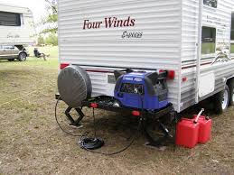 Running A Caravan Air Conditioner From A Generator My Generator Travel Trailer Camping Travel Trailer Generator Travel Trailer