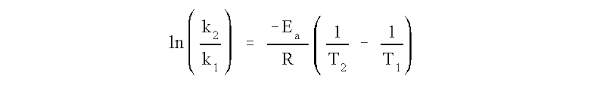 If the rate constant doubles, for example, so also will the rate of the reaction. Activation Energy
