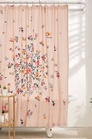 Urban Outfitters Bouquet Check Shower Curtain Mauve 72x72 Curtains Living Room Interior Two Shower Curtains
