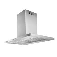Ancona Aero Island Iv 36 Po Hotte De Cuisine Pour Ilot Convertible Home Depot Canada