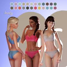 I would go to mmfinds tumblr and search for. Emily Cc Finds Maxis Match Underwear 24 Swatches Base Game