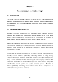 This review provides an overview of qualitative methods and designs using examples of research. Pdf Chapter 3 Research Design And Methodology Rhoda Taller Academia Edu