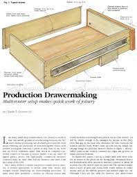 1423 Drawer Construction Jig Drawer Construction Drawers Cabinet Plans Projects