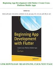 Find more information about the following stories featured on today and browse this week's videos. P D F Download Beginning App Development With Flutter Create Cross Platform Mobile Apps Full