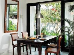 Idea Online Interior Ruang Makan Santap Nikmat Di Depan Taman Desaign Rumah