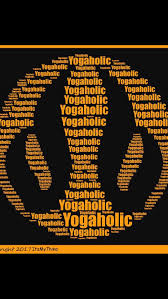 Pin By Yogaholic India On Yogaholic Print Logo Prints Poster