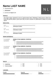 With simplistic styling, these resumes work well for those applying for. Basic Resume Template To Download For Free In Word Format