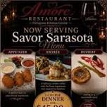 Savor Sarasota Menu