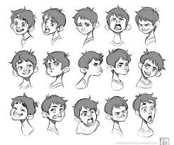 Emotions Drawing Face Expressions Drawing Expressions Character Drawing