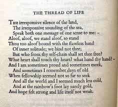 Christina Rossetti The Thread Of Life Quote Article The Desire For Peace Dominates All Living Being Poetry Words Christina Rossetti Poems Literary Quotes
