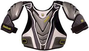 reebok 3k shoulder pad grey white lime