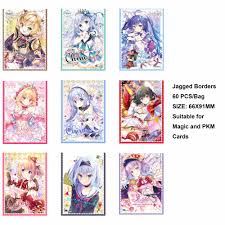 Wallpapers from anime movies and tv series on the desktop. 2021 Bag Tcg Card Sleeves Anime Cards Sleeves Game Characters Protector Cards Shield Graphics Protector Color Sleeves Pkm From Jokerclub 5 86 Dhgate Com