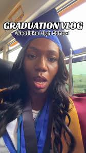 WENT BIG GRAD ON EM 💙💙#2024graduate #westlakehighschool #classof2024  #westlake #graduation ft: @spizzenn🦍